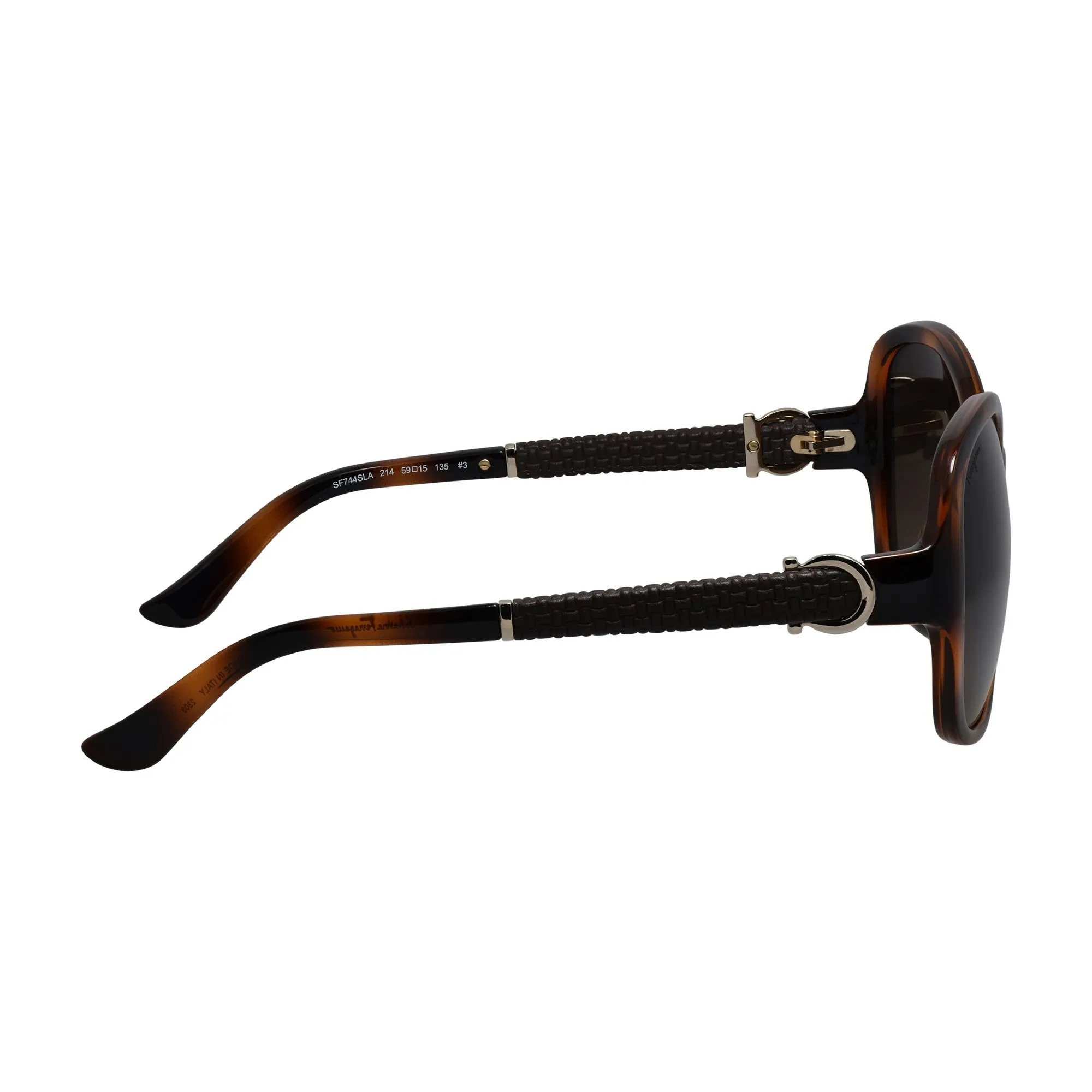 Salvatore Ferragamo Women Tortoise Sunglasses SF_744SLA_214_59mm sold by Ruumur product image thumbnail 3