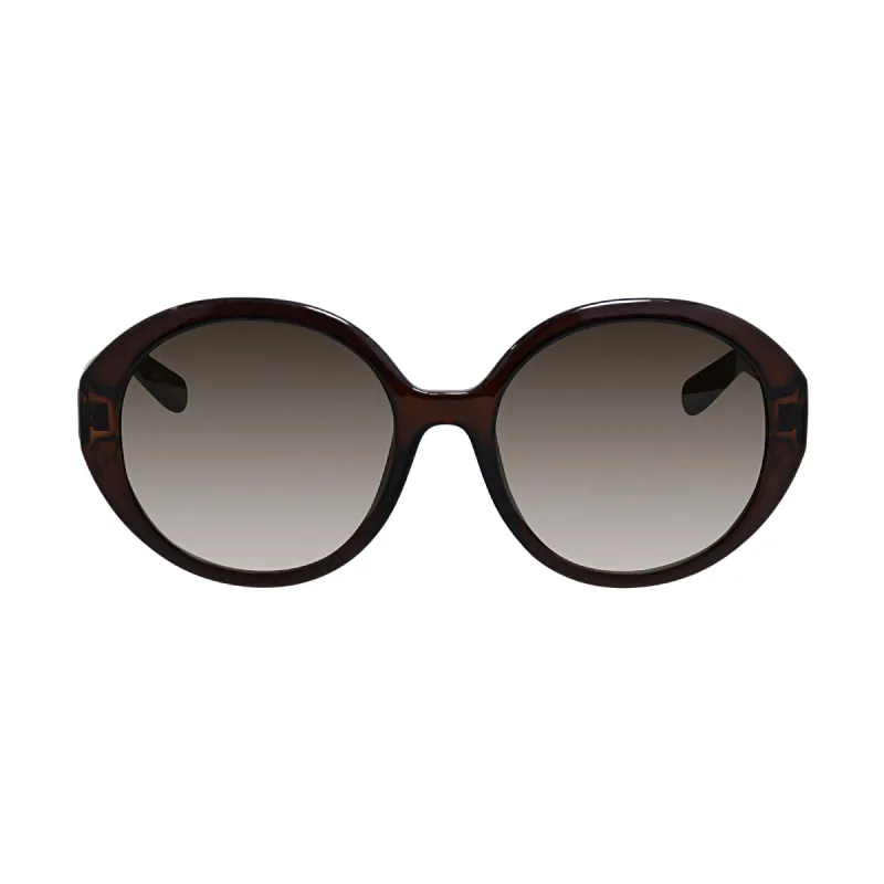 Salvatore Ferragamo Womens Crystal Brown Sunglasses SF_1067S_210_57mm sold by Ruumur