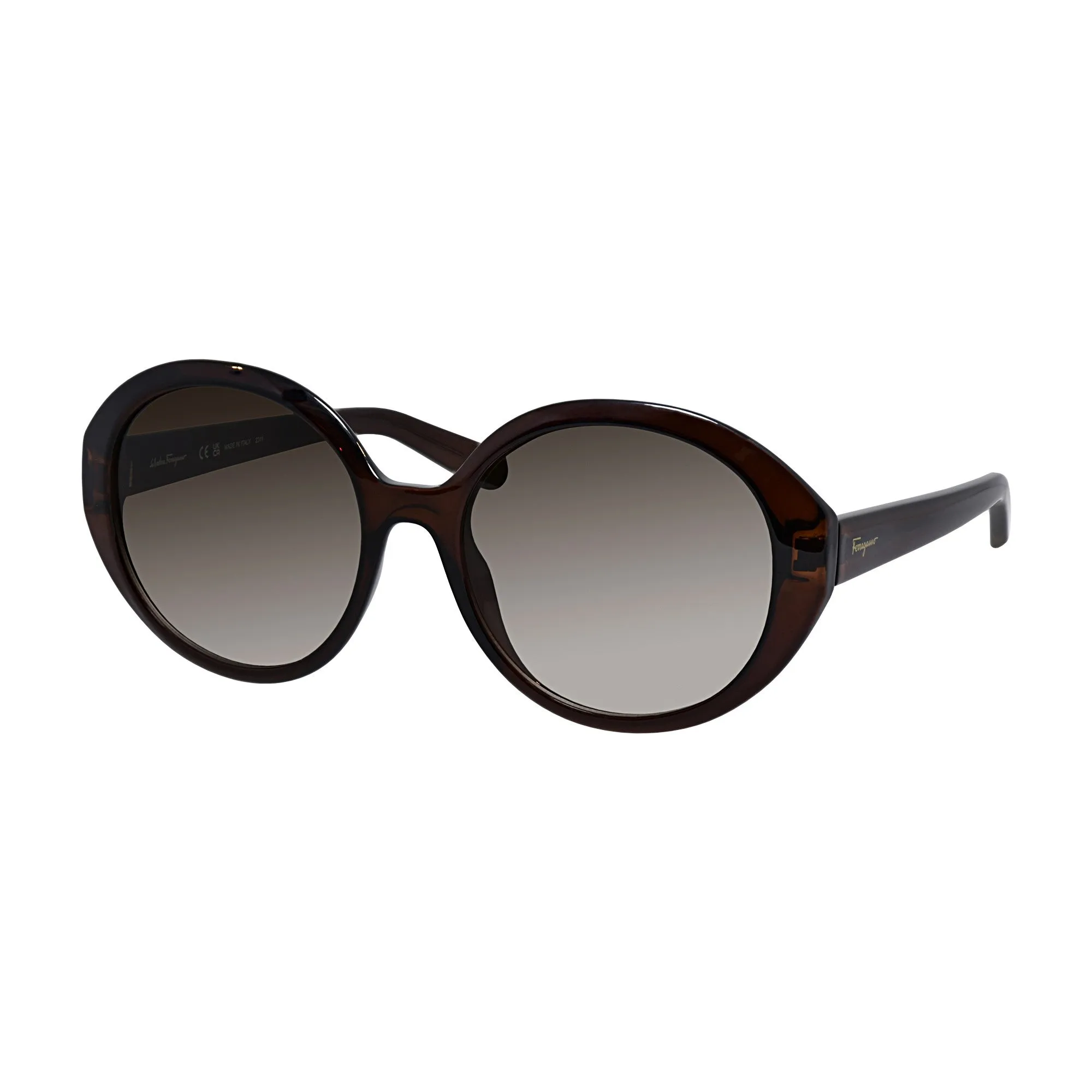 Salvatore Ferragamo Womens Crystal Brown Sunglasses SF_1067S_210_57mm sold by Ruumur product image thumbnail 2