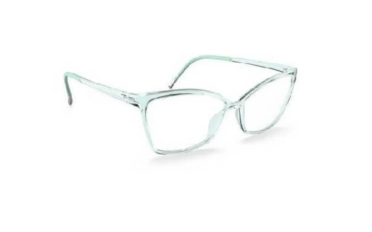 Silhouette Women's 56mm Transparent Grey Opticals EOS-VIEW-1597-75-5010-56 made by Ruumur
