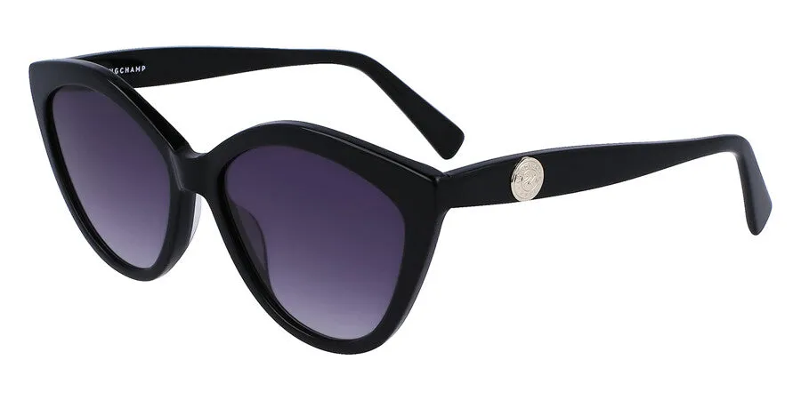 Longchamp Women's 56mm Black Sunglasses LO730S-001 sold by Ruumur