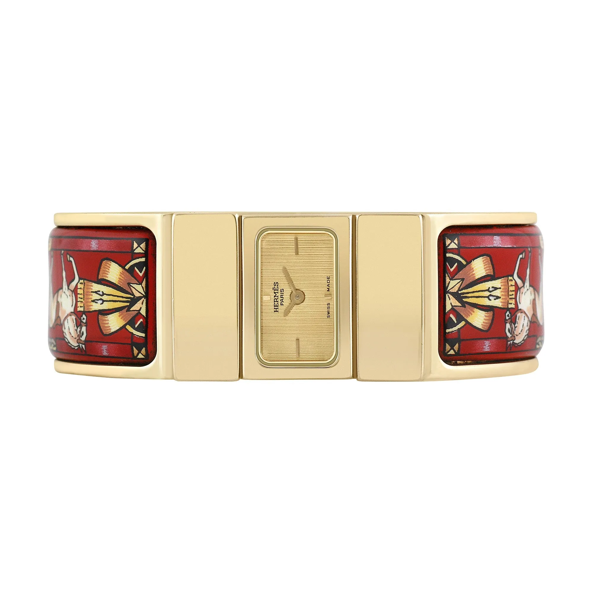 Pre-owned Hermes Ladies Loquet Bangle #56 sold by Ruumur product image thumbnail 2