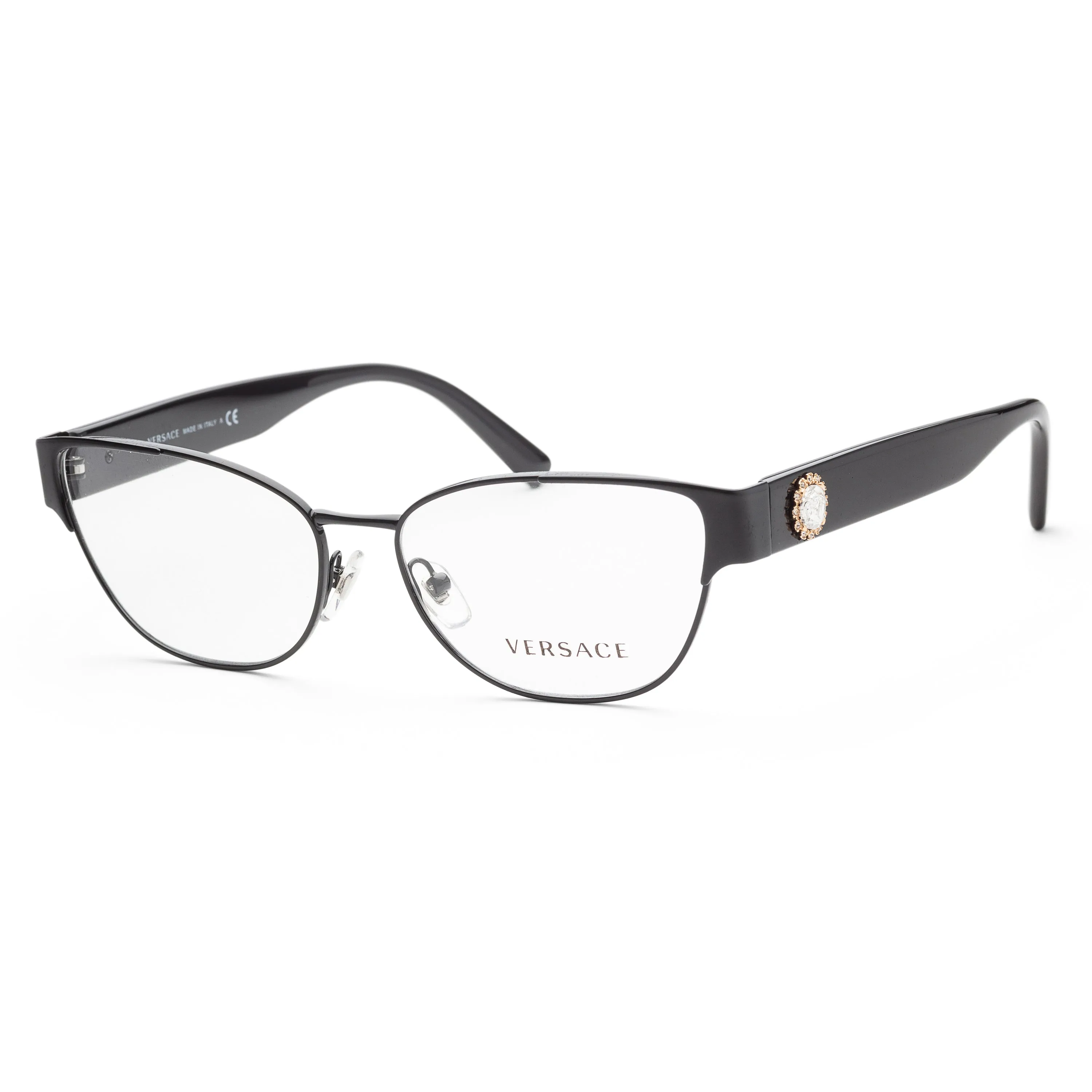 Versace Women's VE1267B-1009-55 Fashion 55mm Black Opticals sold by Ruumur