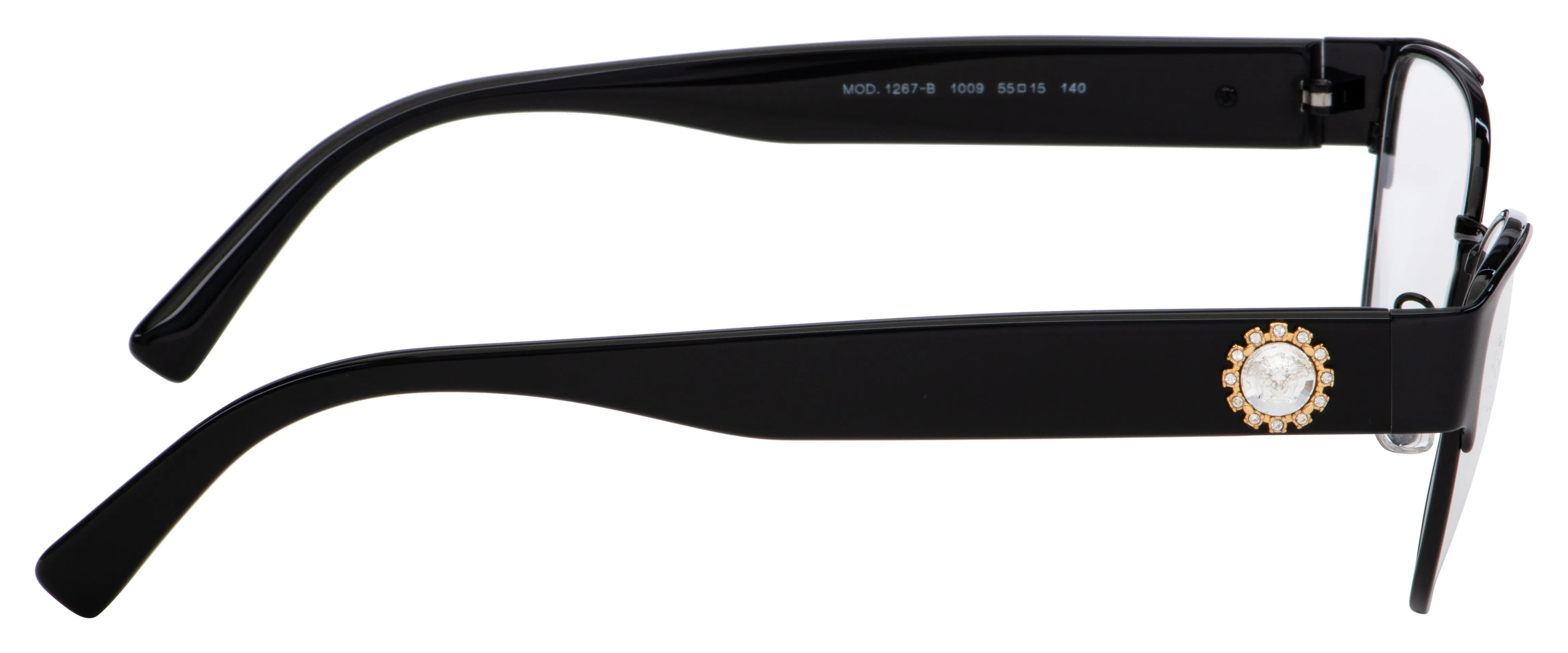 Versace Women's VE1267B-1009-55 Fashion 55mm Black Opticals sold by Ruumur product image thumbnail 3