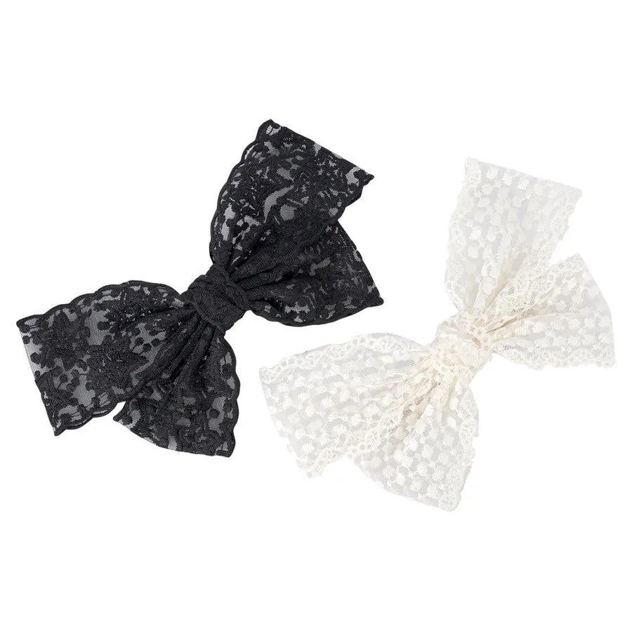 CLASSIC DOUBLE LACE BOW sold by Ruumur product image thumbnail 2