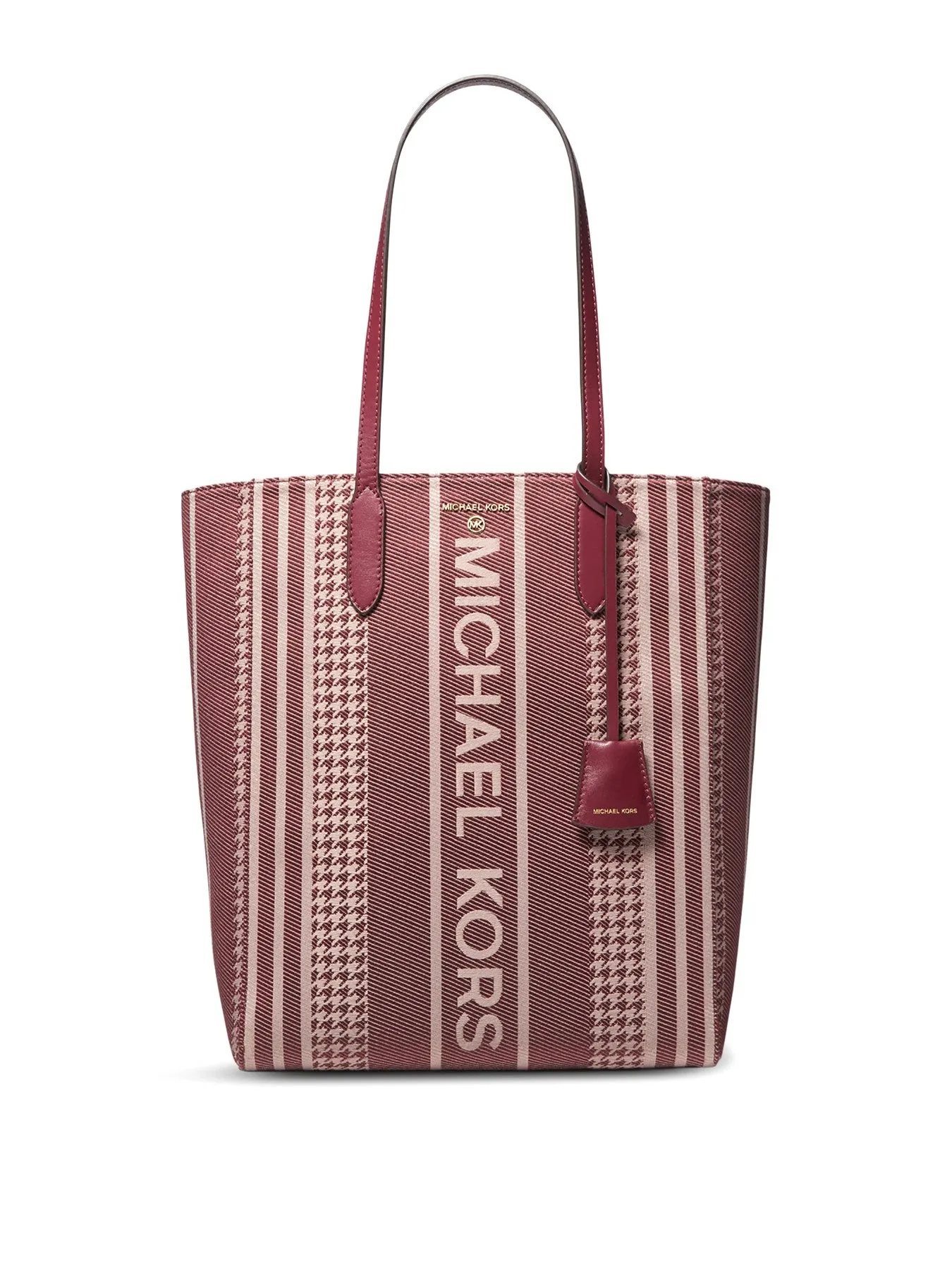 Michael Kors Women's Dark Berry Multi Sinclair Large Shopper Tote sold by Ruumur