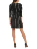 Tommy Hilfiger Women's 3/4 Sleeve Above the Knee Body Con Dress Black Size 12 sold by Ruumur