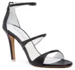 Lorenza Black Leather Sandal sold by Ruumur
