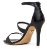 Lorenza Black Leather Sandal sold by Ruumur