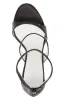 Lorenza Black Leather Sandal sold by Ruumur