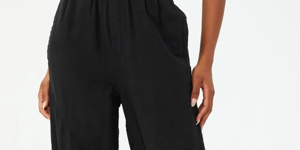 COTTON ON Women's Woven Dance Pants Black Size Small sold by Ruumur product image thumbnail 2
