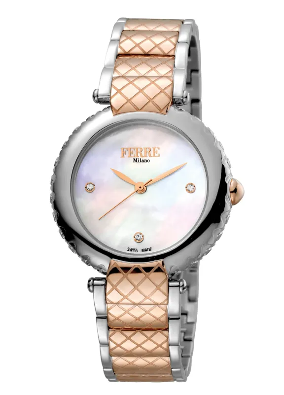 Ferre Milano Women's Donna Elisa 34mm Quartz Watch FM1L099M0091 made by Ruumur