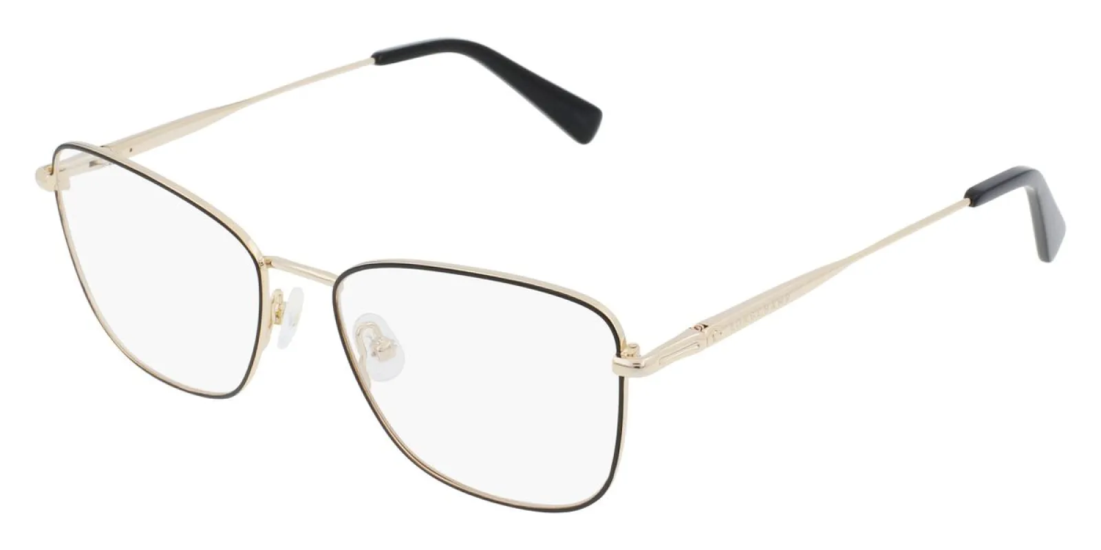 Longchamp Women's 53mm Gold and Black Opticals LO2141-720 sold by Ruumur