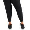 ID Ideology Women's Drawstring Knit Joggers Black Size 1X sold by Ruumur
