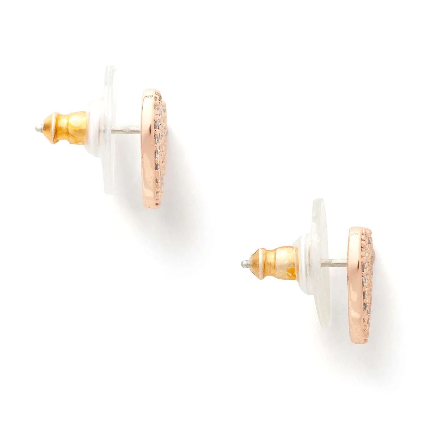 Yours Truly Pave Heart Studs sold by Ruumur product image thumbnail 2