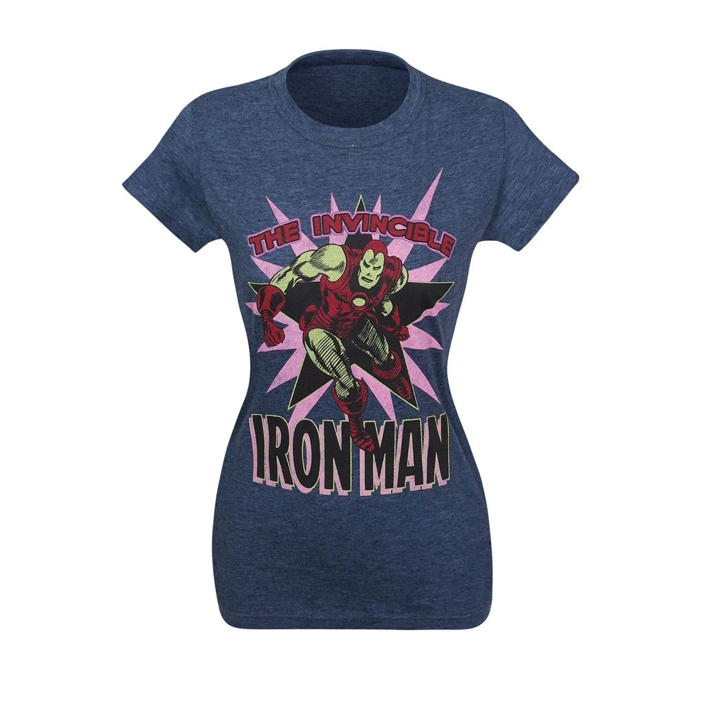 Iron Man Invincible Burst Women's T-Shirt sold by Ruumur product image thumbnail 3
