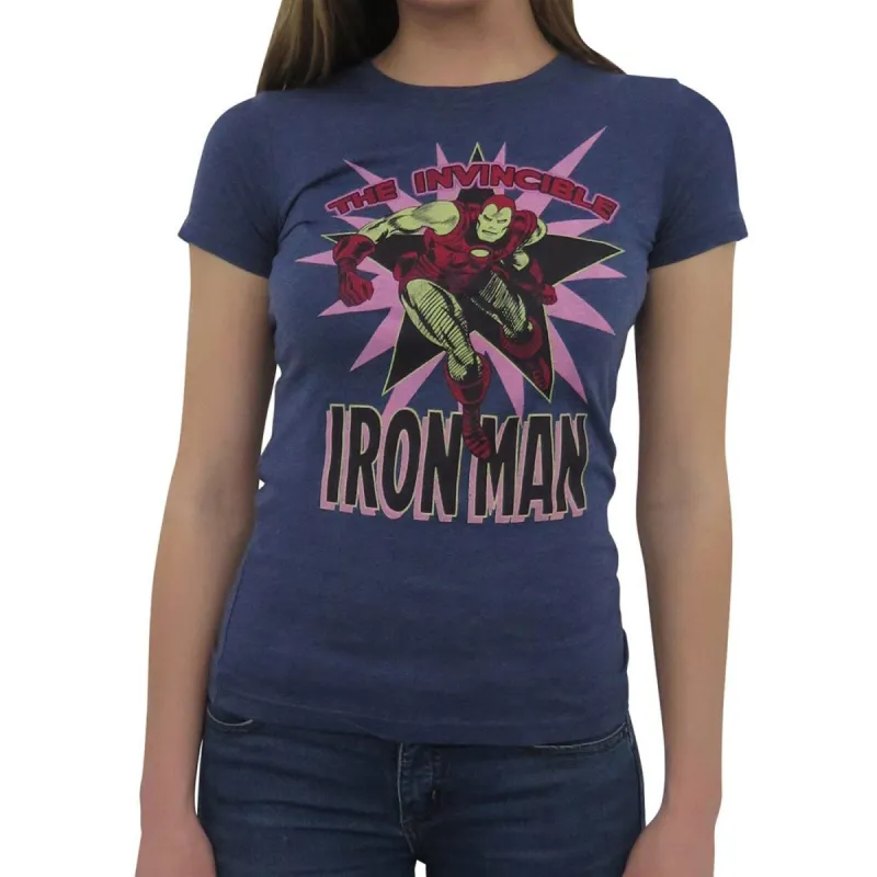Iron Man Invincible Burst Women's T-Shirt sold by Ruumur