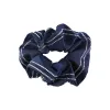STRIPE TWO ROW CRYSTAL SCRUNCHIE BUNDLE OF 5 sold by Ruumur