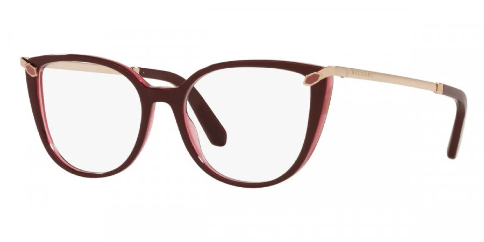 Bulgari Women's 51 mm Bordeaux On Transparent Opticals BV4196-5469-51 sold by Ruumur
