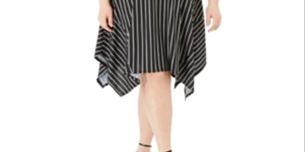 Love Squared Women's 3/4 Sleeve Below the Knee Dress Black Size 3X sold by Ruumur product image thumbnail 3