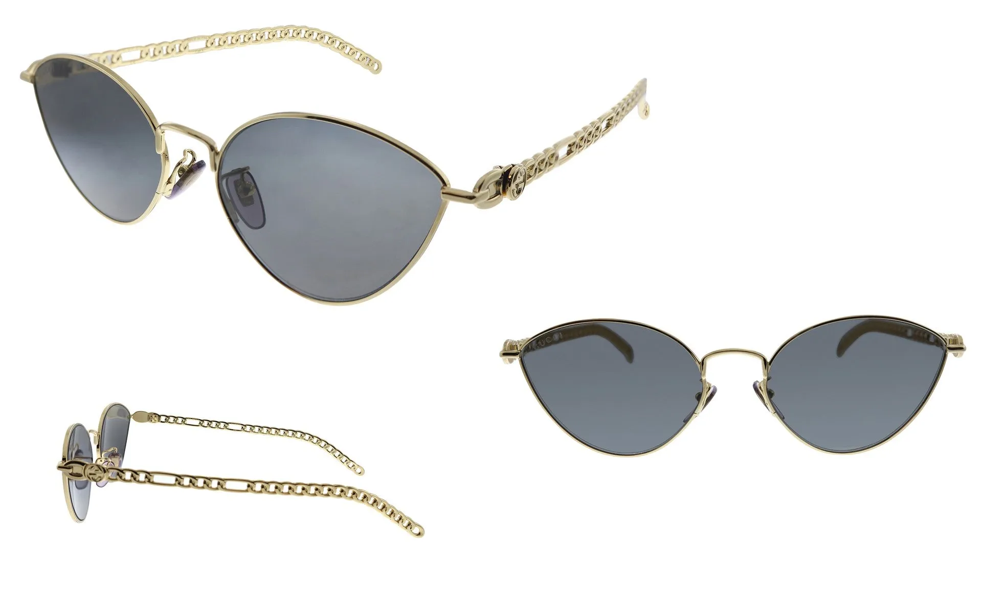 Gucci Womens Gold Sunglasses GG_0977S_001 sold by Ruumur product image thumbnail 4