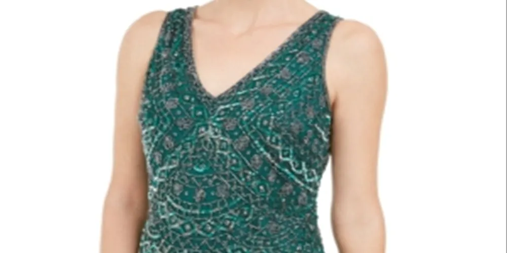 28th & Park Women's Beaded Embroidered Top Green sold by Ruumur product image thumbnail 2