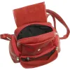 Le Donne Leather Womens Multi Pocket Backpack sold by Ruumur