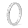 Sterling Silver Celestial CZ Eternity Band Ring sold by Ruumur