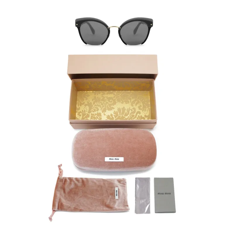 Miu Miu Cat Eye Sunglasses SMU53TS 1AB7W1 53 sold by Ruumur