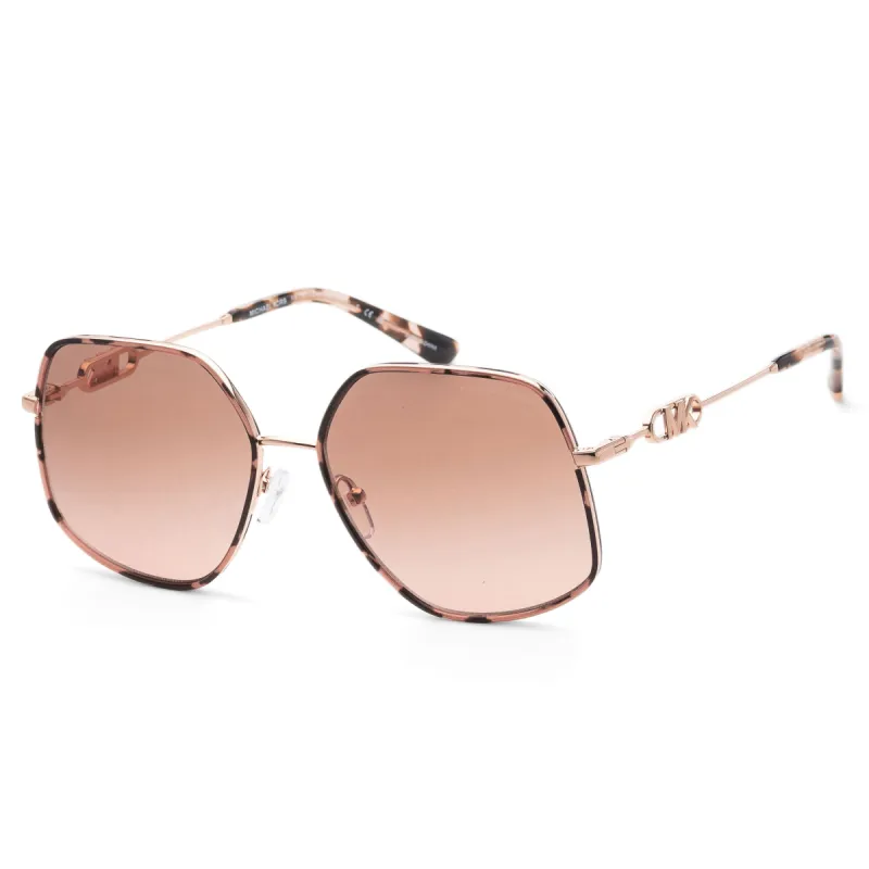 Michael Kors Women's 59mm Rose Gold / Pink Tortoise Sunglasses MK1127J-110813-59 sold by Ruumur