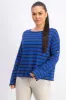 Levi's Women's Cora Cotton Sailor T-Shirt Blue Size Extar Small sold by Ruumur