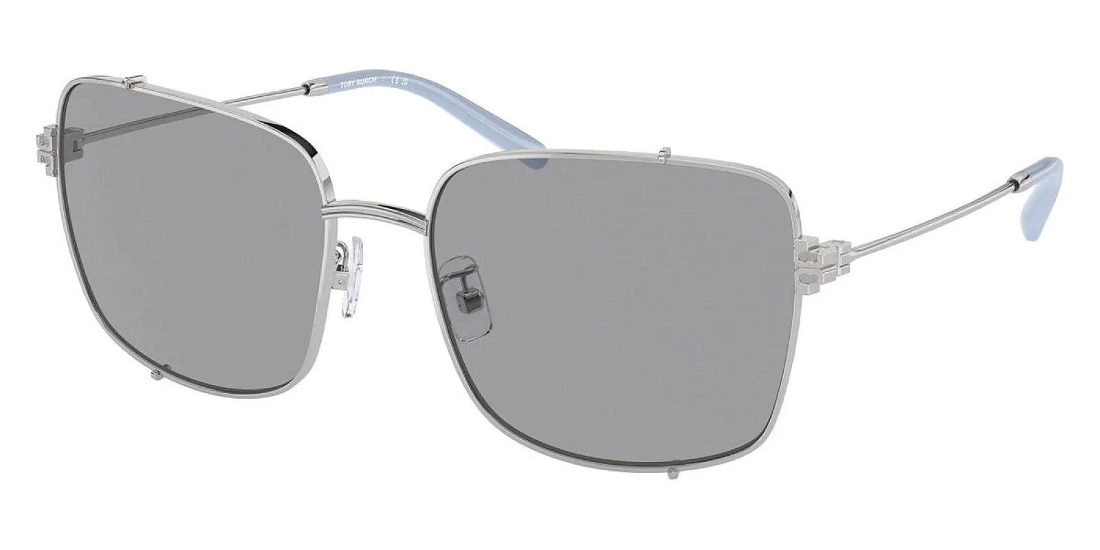 Tory Burch Women's 56mm Silver Sunglasses TY6104-316172-56 sold by Ruumur