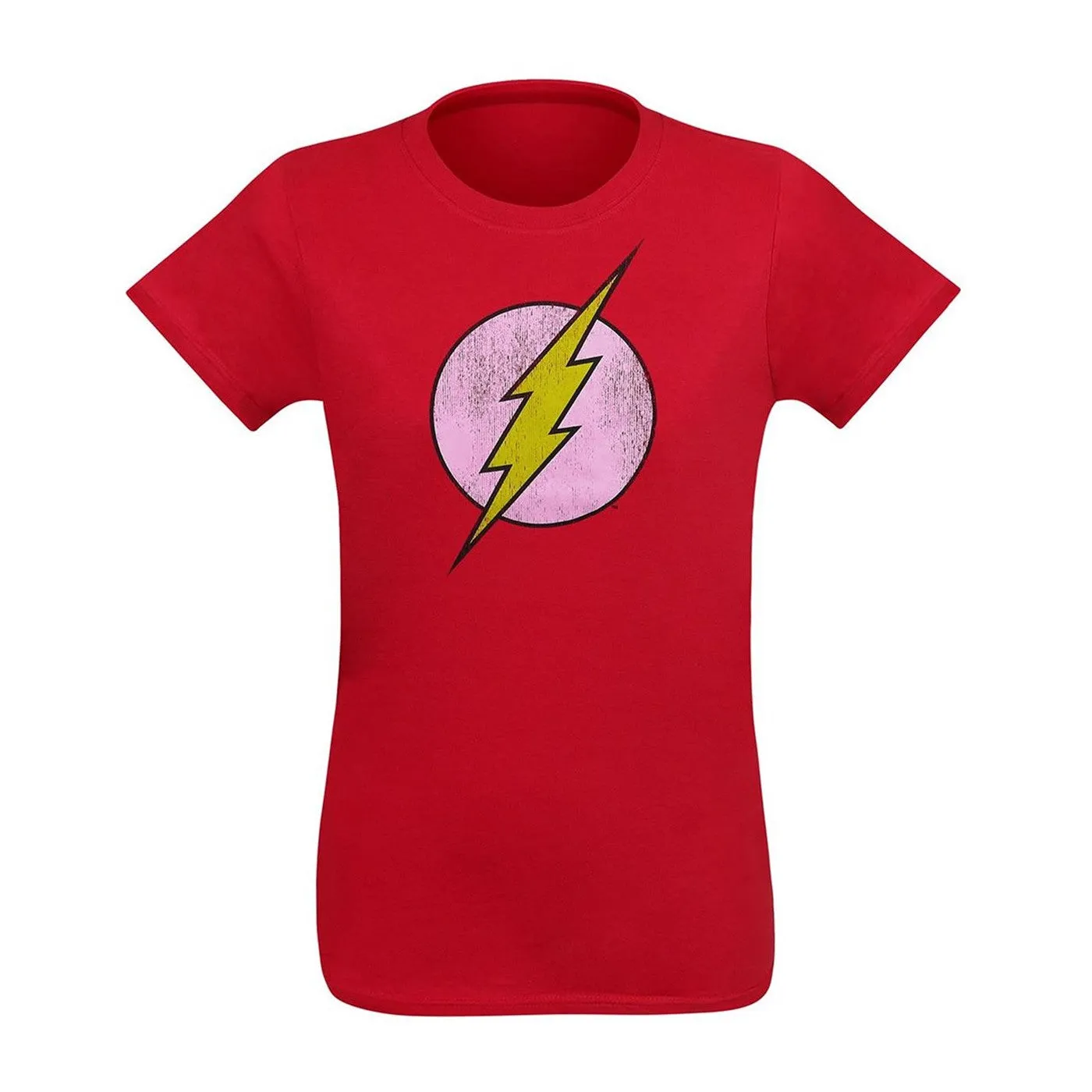 Flash Distressed Symbol Factory Second Women's T-Shirt sold by Ruumur product image thumbnail 4