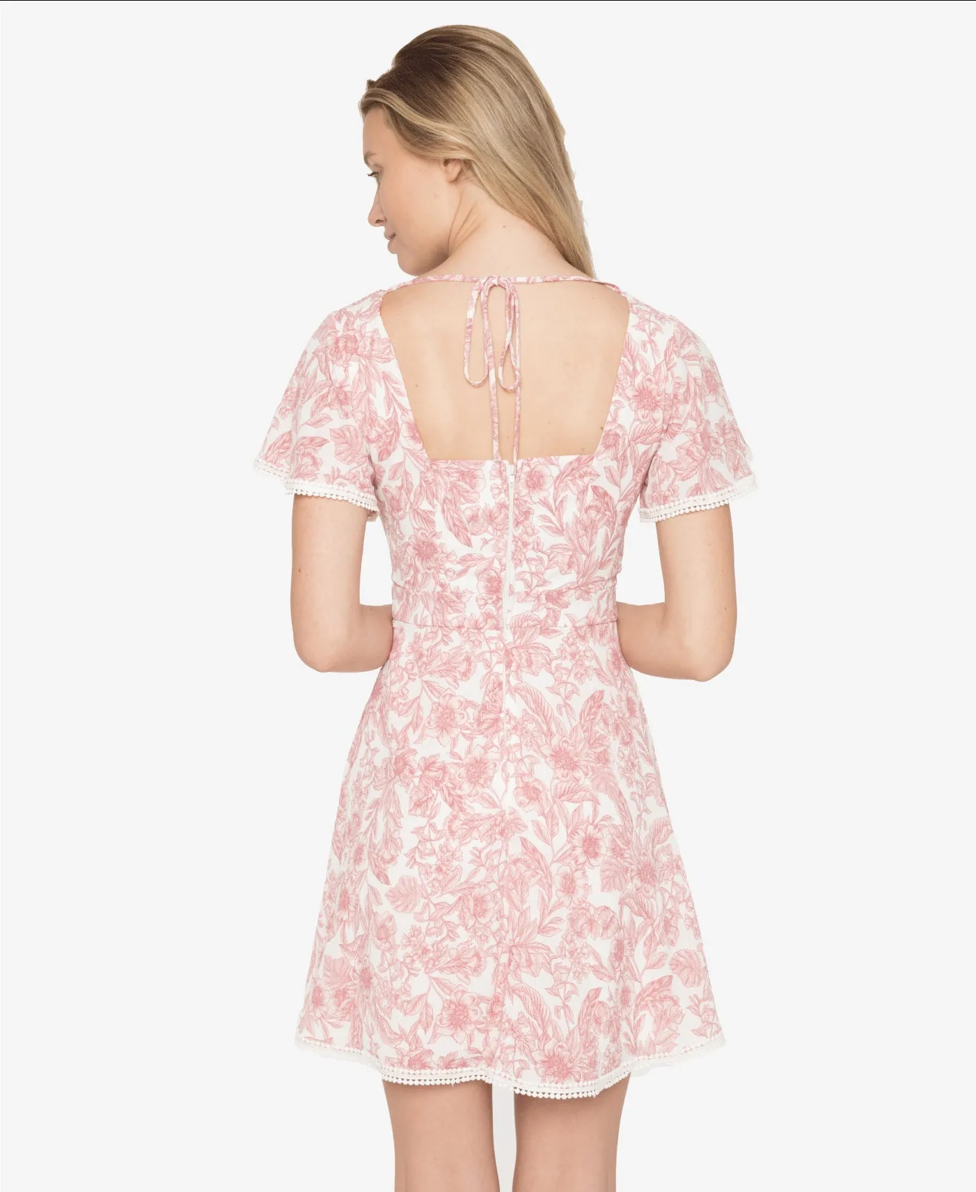 B.Darlin Women's Toille a Line Dress Pink Size 15/16 sold by Ruumur product image thumbnail 2