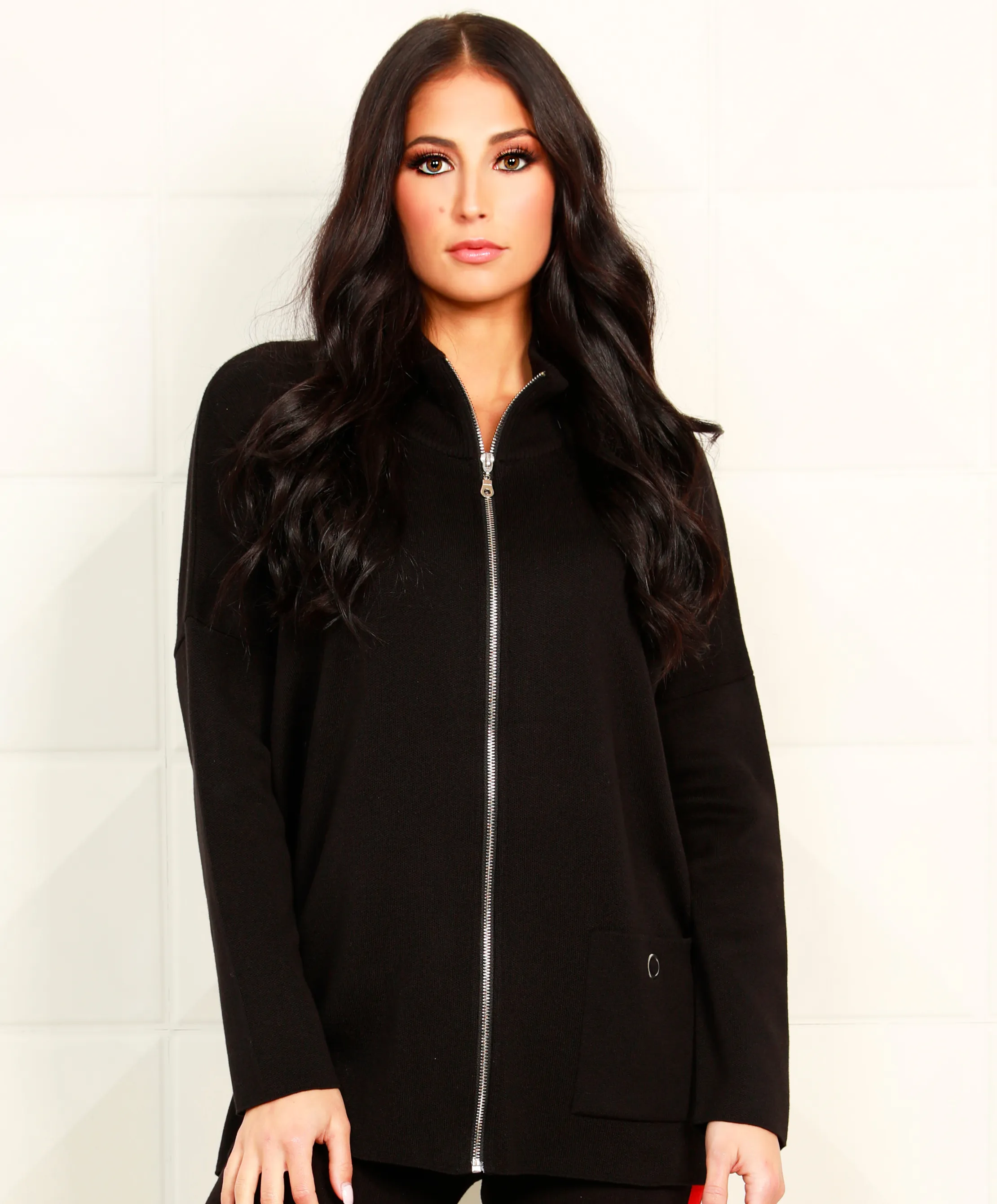 Angel Apparel Zip Solid Jacket sold by Ruumur product image thumbnail 3