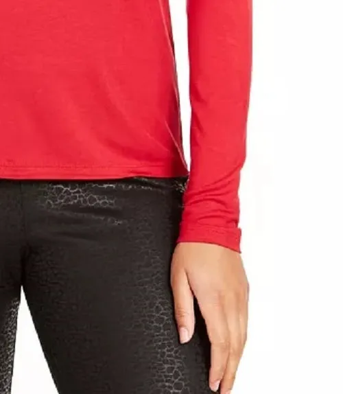 Thalia Sodi Women's Ruffled One-Shoulder Top Bright Red Size XX-Large sold by Ruumur product image thumbnail 3