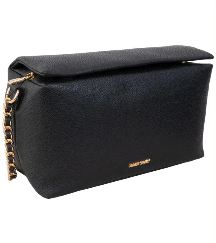 Ellen Tracy Top Flap Chain Crossbody Bag sold by Ruumur