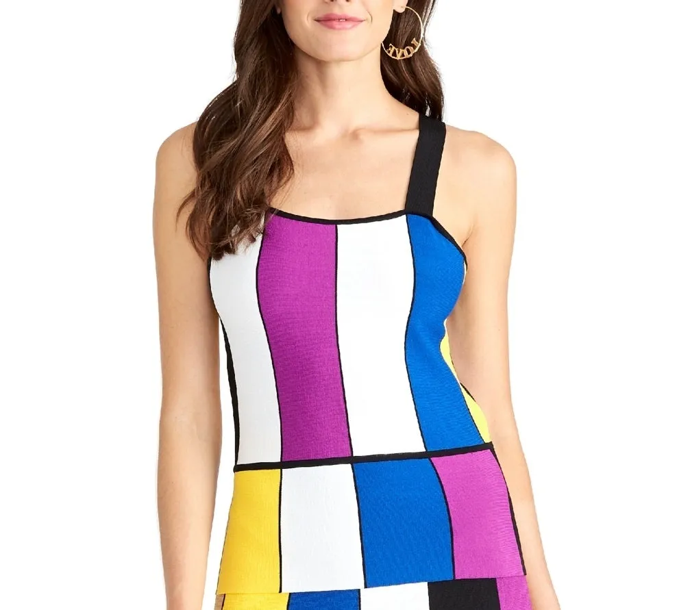 Rachel Roy Junior's Square Neck Tank Top Pink Size Large sold by Ruumur product image thumbnail 3