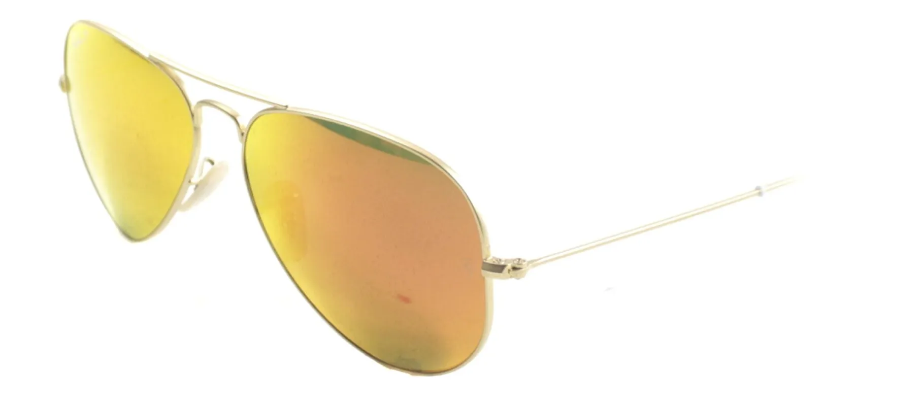 Ray Ban Gold Sunglasses with Polarized Red Lenses-RB_3025_112/4D_58mm sold by Ruumur