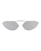 Saint Laurent Round-Frame Metal Sunglasses sold by Ruumur