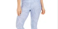 Calvin Klein Women's High Waist Yoga Athletic Leggings Blue Size X-Small sold by Ruumur