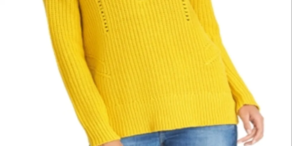Rachel Rachel Women's Long Sleeve Slim Casual Sweater Yellow Size Small sold by Ruumur product image thumbnail 3