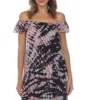Raviya Women's Tie Dye Maxi Cover Up Dress Swimsuit Black Size Small sold by Ruumur