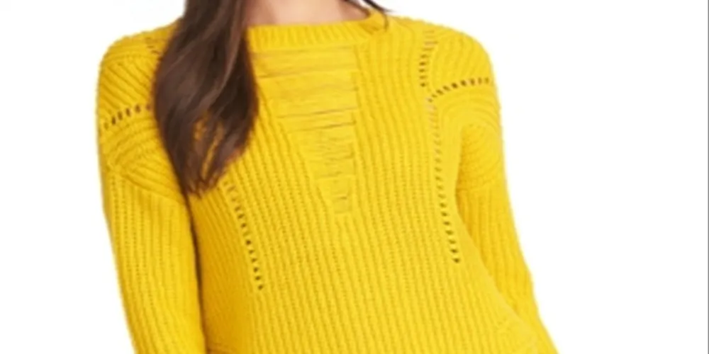 Rachel Rachel Women's Long Sleeve Slim Casual Sweater Yellow Size Small sold by Ruumur product image thumbnail 2