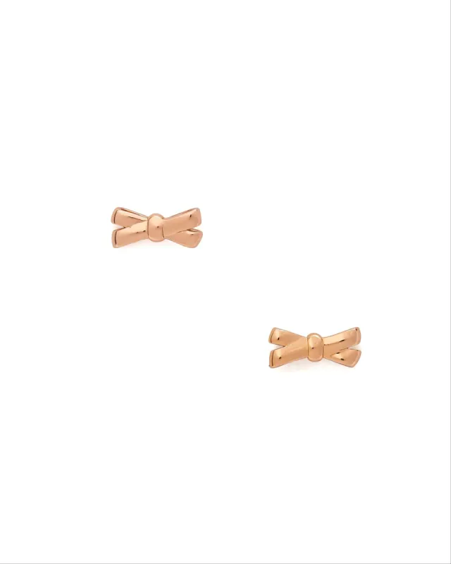 Kate Spade Double Bow Studs made by Ruumur