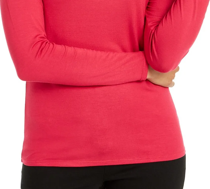 Thalia Sodi Women's Asymmetric Chain-Link Top Pink Size 2 Extra Large sold by Ruumur product image thumbnail 3