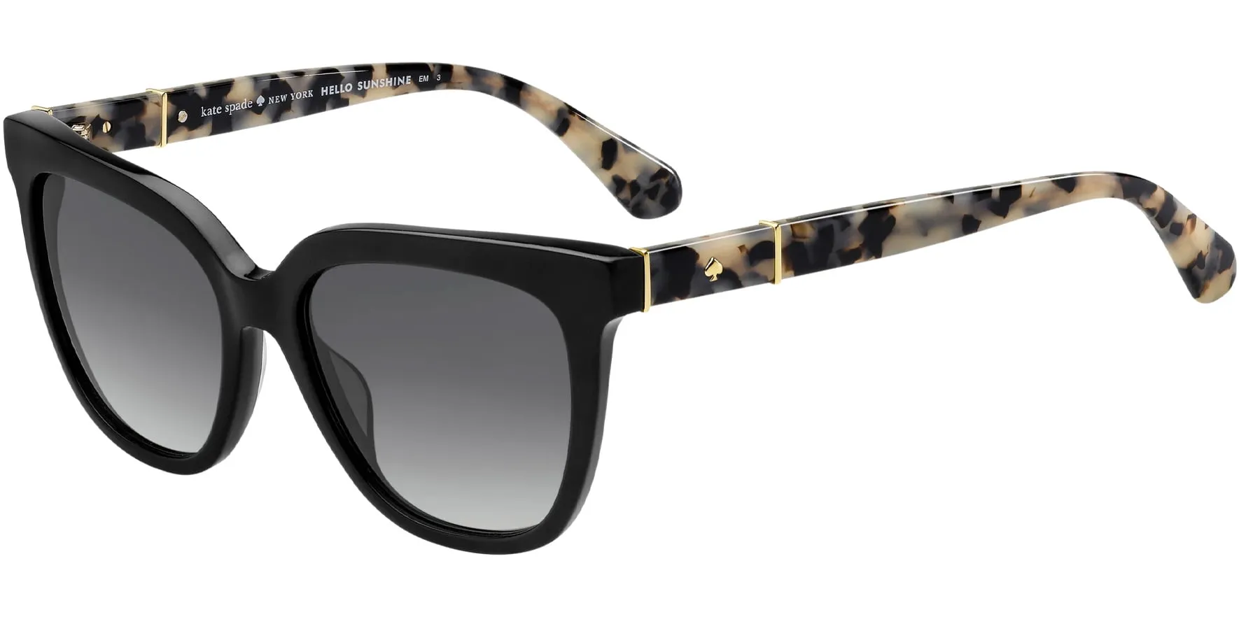 Kate Spade Women's 53mm Black Sunglasses KAHLI-S-0807-53 sold by Ruumur