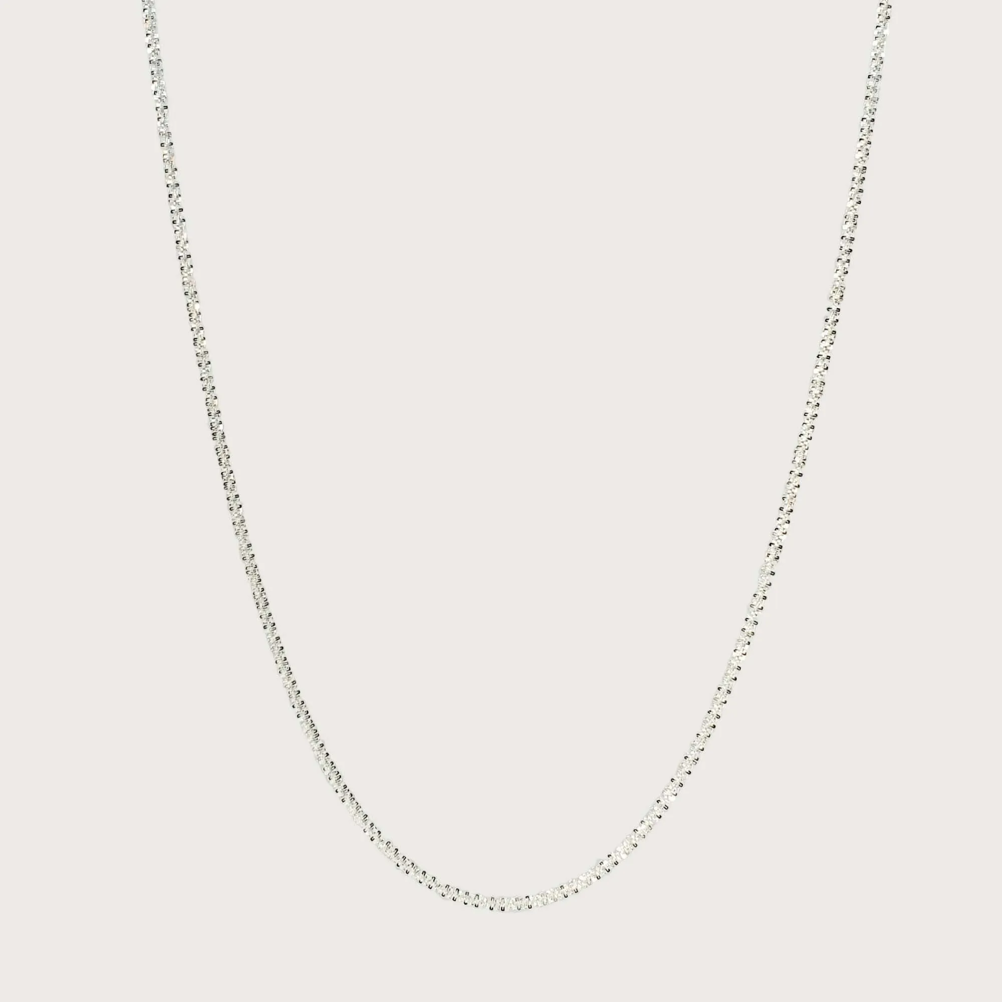 Diamond Cut Chain Hypoallergenic Necklace sold by Ruumur product image thumbnail 2