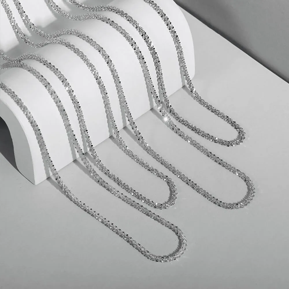 Diamond Cut Chain Hypoallergenic Necklace sold by Ruumur product image thumbnail 3