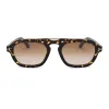 Tom Ford Rectangular Sunglasses FT0736 56F 53 sold by Ruumur
